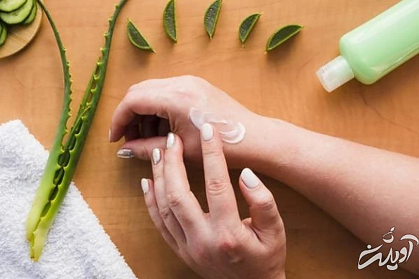 ماسک آلوورا برای پوست مرطوب کننده پوست